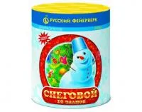Батарея салютов Снеговой Р7212 купить от производителя Русский Фейерверк — Абаза