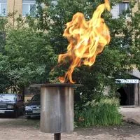 Газовая горелка ГВД 379 10 89 00 ПС (197274) производство вечный огонь ø 154 мм. ветроустойчивая  в Абазе