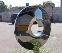 Линза арт  скульптура (519063) ∅ 2500 сталь AISI304 Абаза 