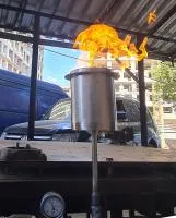 Газовая горелка ГВД 379 10 89 00 ПС (514271) монтаж вечный огонь ø 154 мм. ветроустойчивая  в Абазе