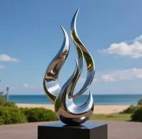 Пламя арт скульптура (519101) ∅ 1000 н/р сталь Абаза 