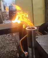 Газовая горелка 82 (517542) монтаж комплект ГВД 379 10 89 00 ПС ø мм. ветроустойчивая  в Абазе