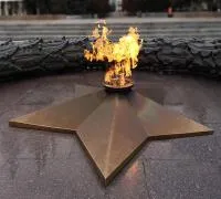 Звезда вечного огня листовая бронза чугун в Абазе (518589)