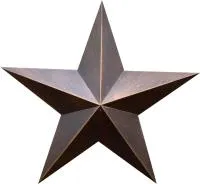 Звезда на памятник листовая бронза патина в Абазе (518498)