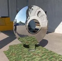 Линза парковый арт объект (519059) ∅ 1500 сталь AISI304 Абаза 