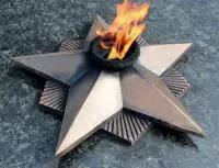 Вечный огонь СССР литая бронза патина в Абазе (518554)