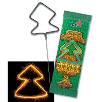 Бенгальские огни фигурные Елочка 250-2 ТР163 купить от производителя Троицкий снаряжательный завод — Абаза