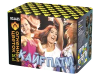 Батарея салютов Кайф-пати ОС6405 купить от производителя Огненный Цветок — Абаза