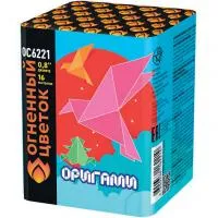 Батарея салютов Оригами ОС6221 купить от производителя Огненный Цветок — Абаза