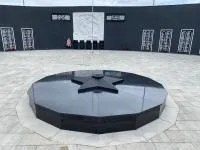 Звезда чугун (518248) производство комплект горелка ГВД 379 10 89 00 ПС вечный огонь ø 1100 мм. монолит - литье  в Абазе